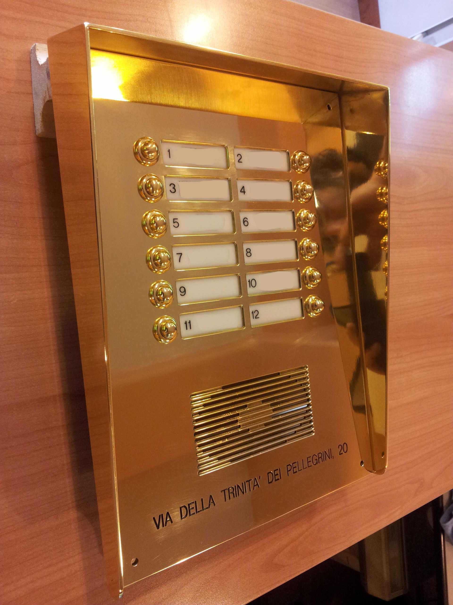 citofoni su misura Antico Borgo