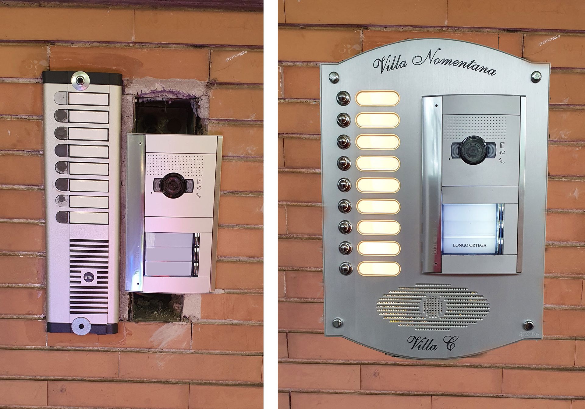 citofoni su misura Antico Borgo