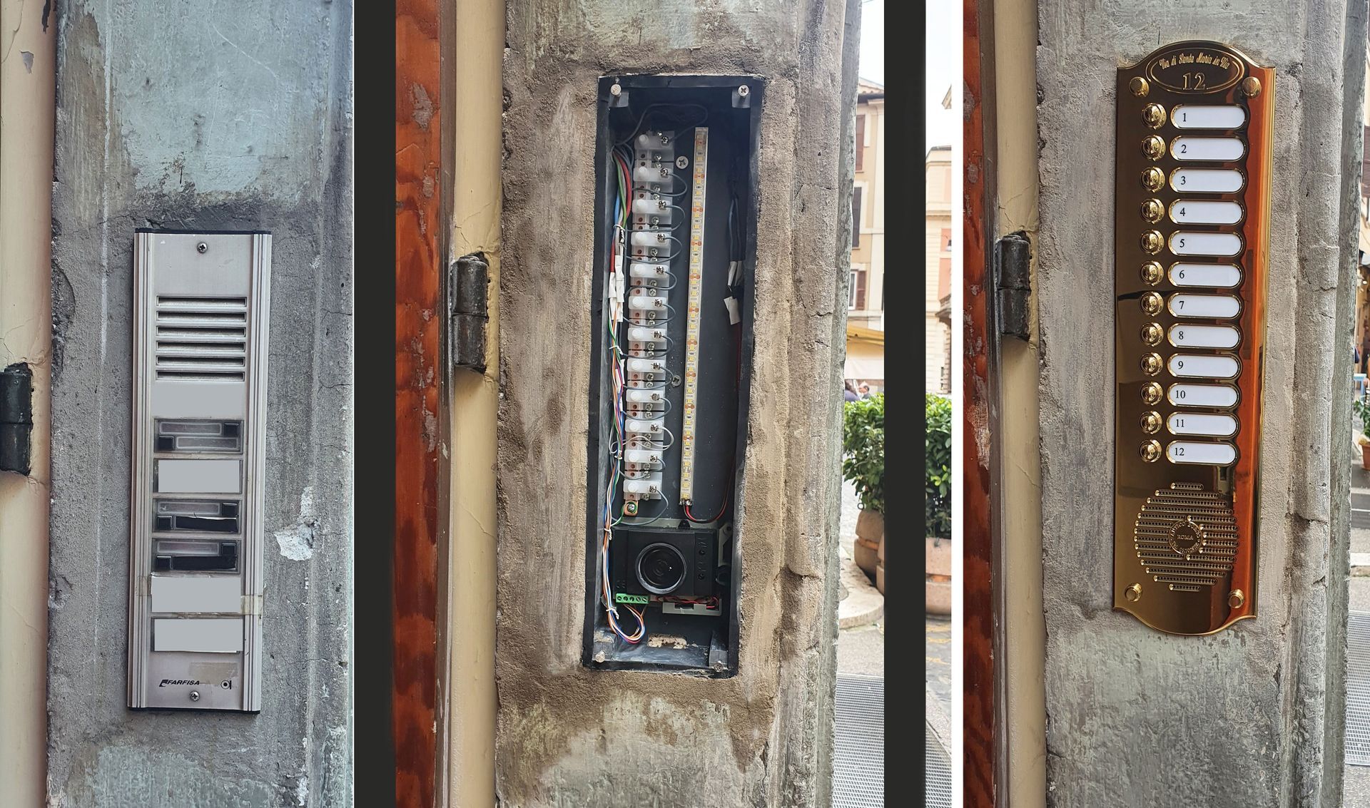 citofoni su misura Antico Borgo