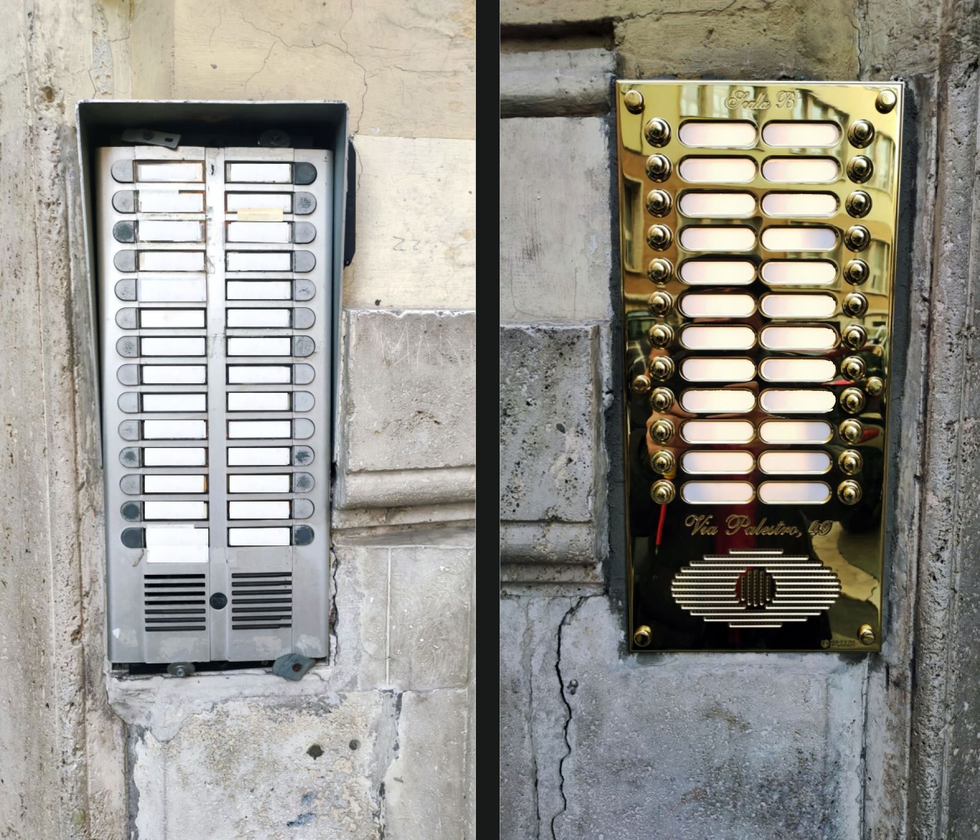 citofoni su misura Antico Borgo