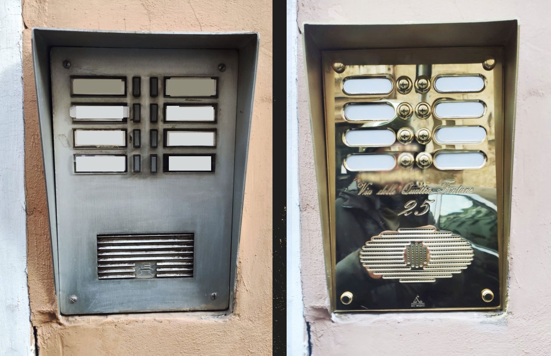 citofoni su misura Antico Borgo