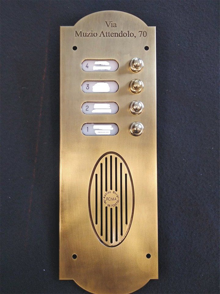 citofoni su misura Antico Borgo