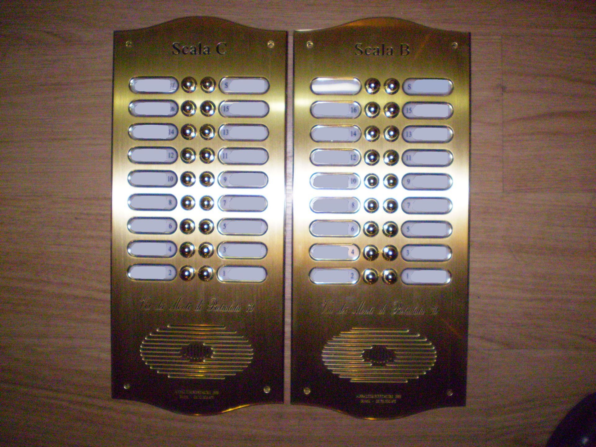 citofoni su misura Antico Borgo