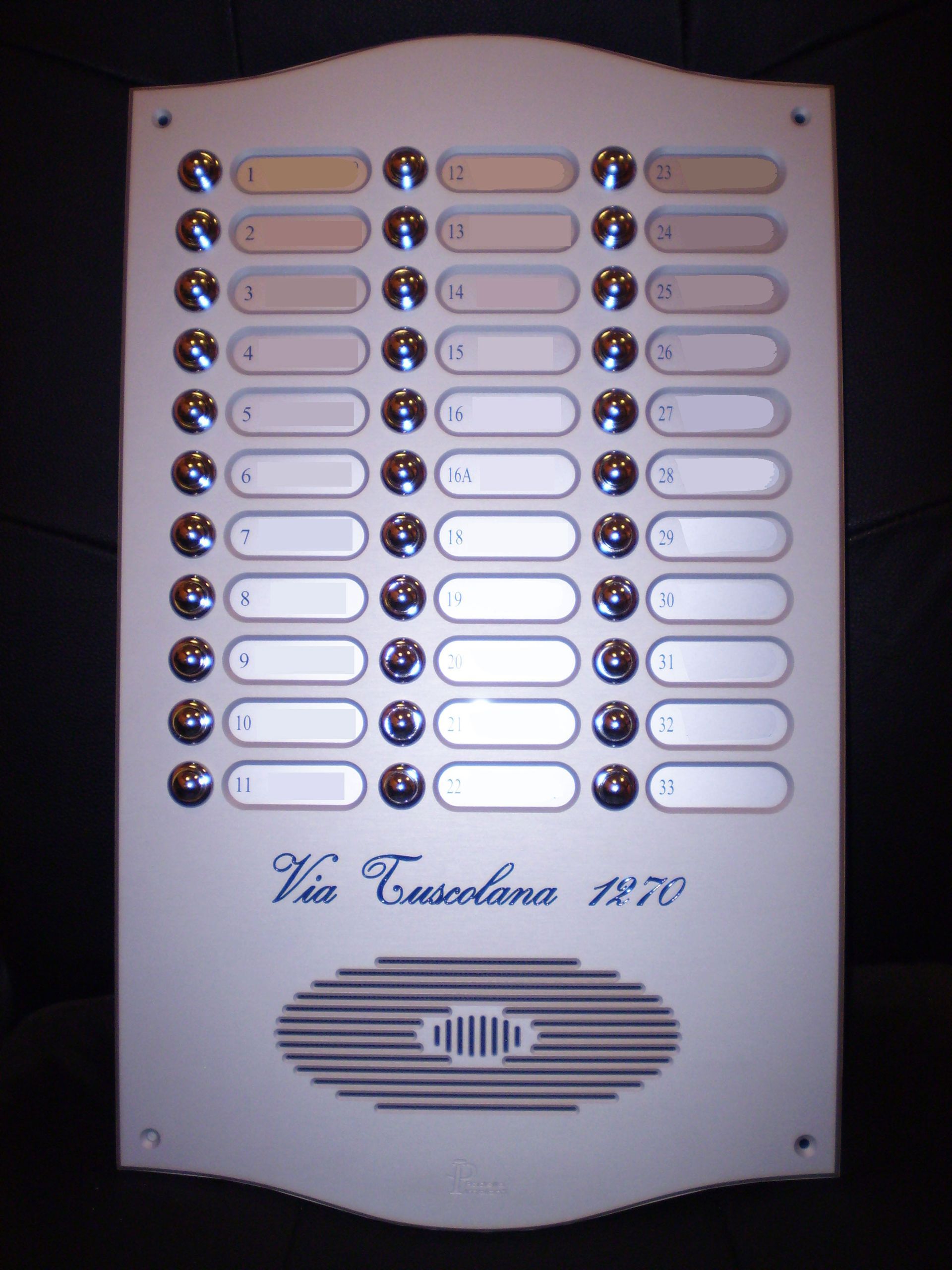 citofoni su misura Antico Borgo