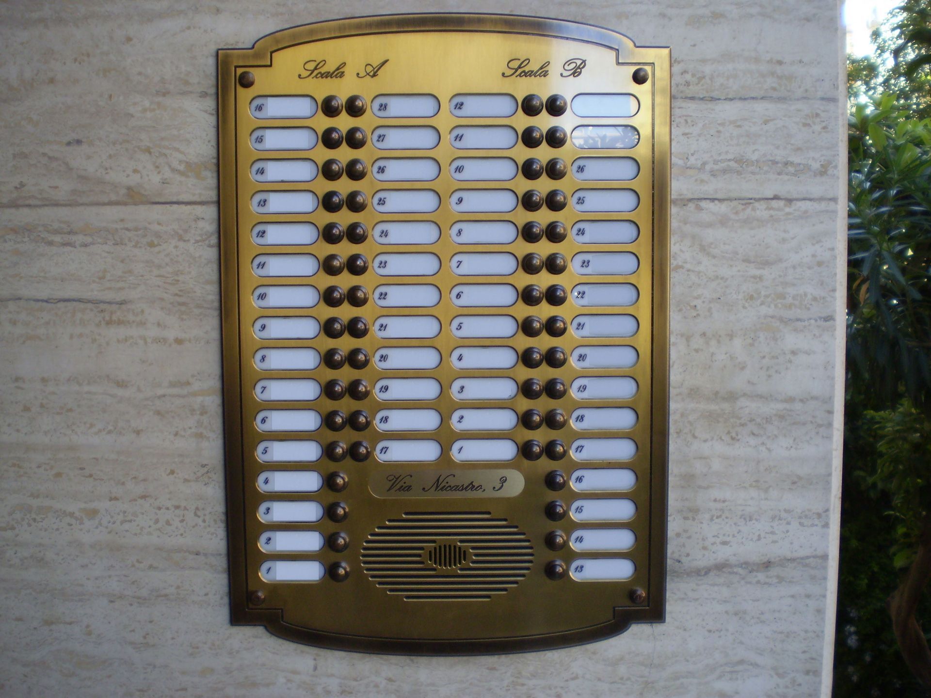 citofoni su misura Antico Borgo