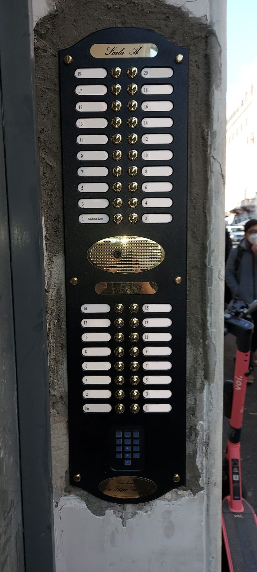 citofoni su misura Antico Borgo