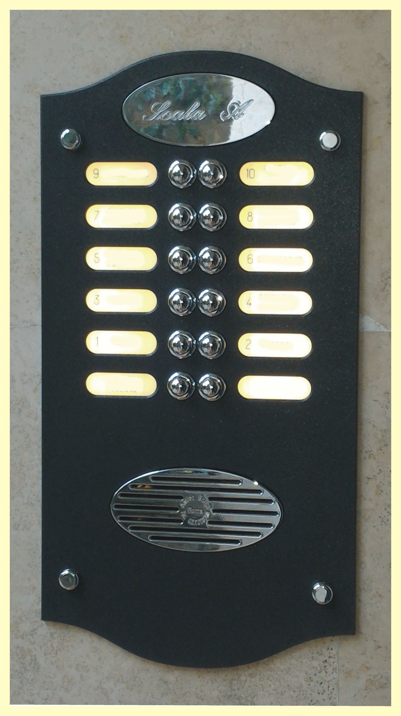 citofoni su misura Antico Borgo