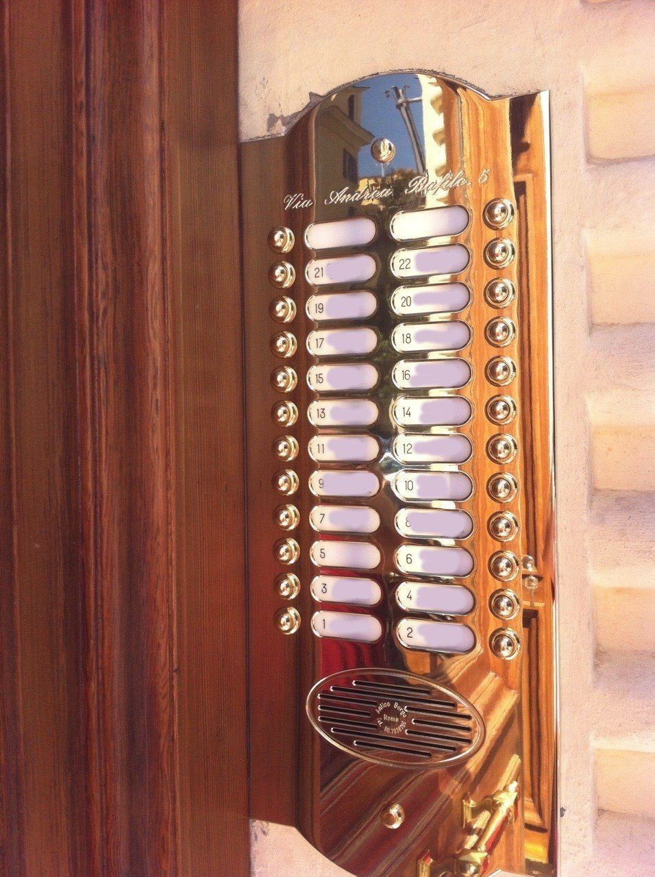 Citofoni su misura Antico Borgo a Roma