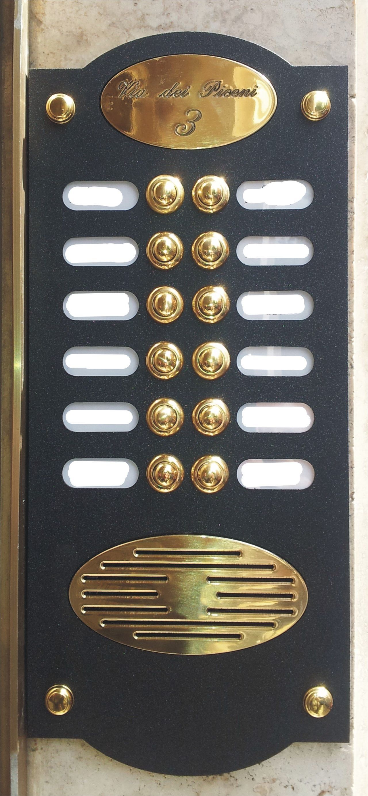 citofoni su misura Antico Borgo