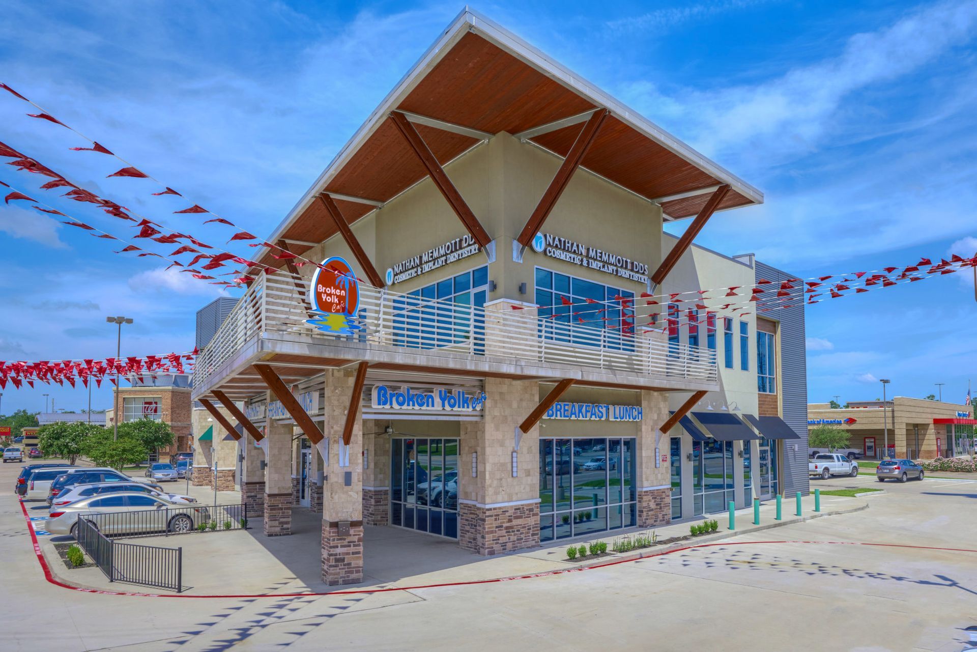 image of office view from the outside of the building Nathan Memmott DDS