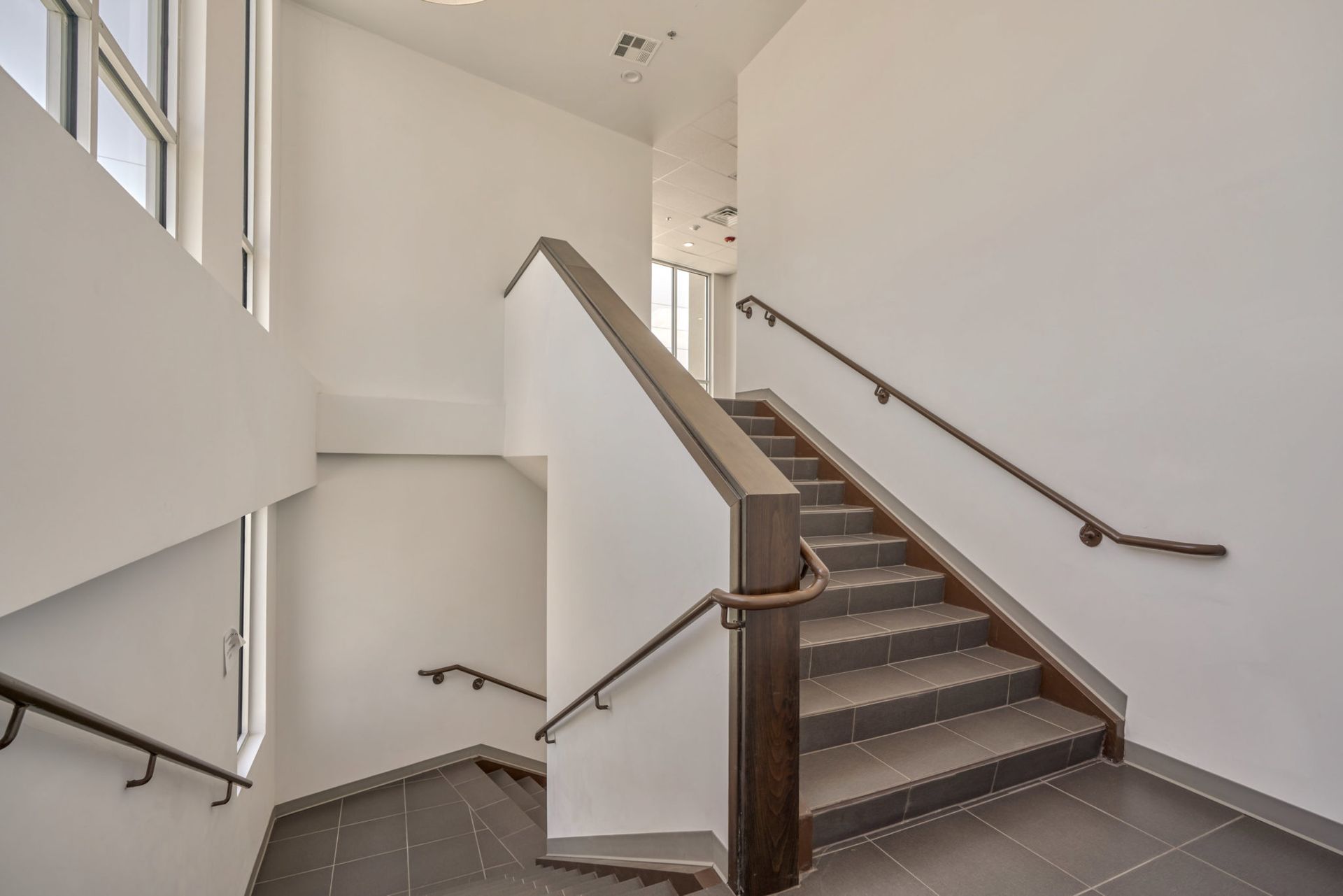 image of stairs to get to the building Nathan Memmott DDS