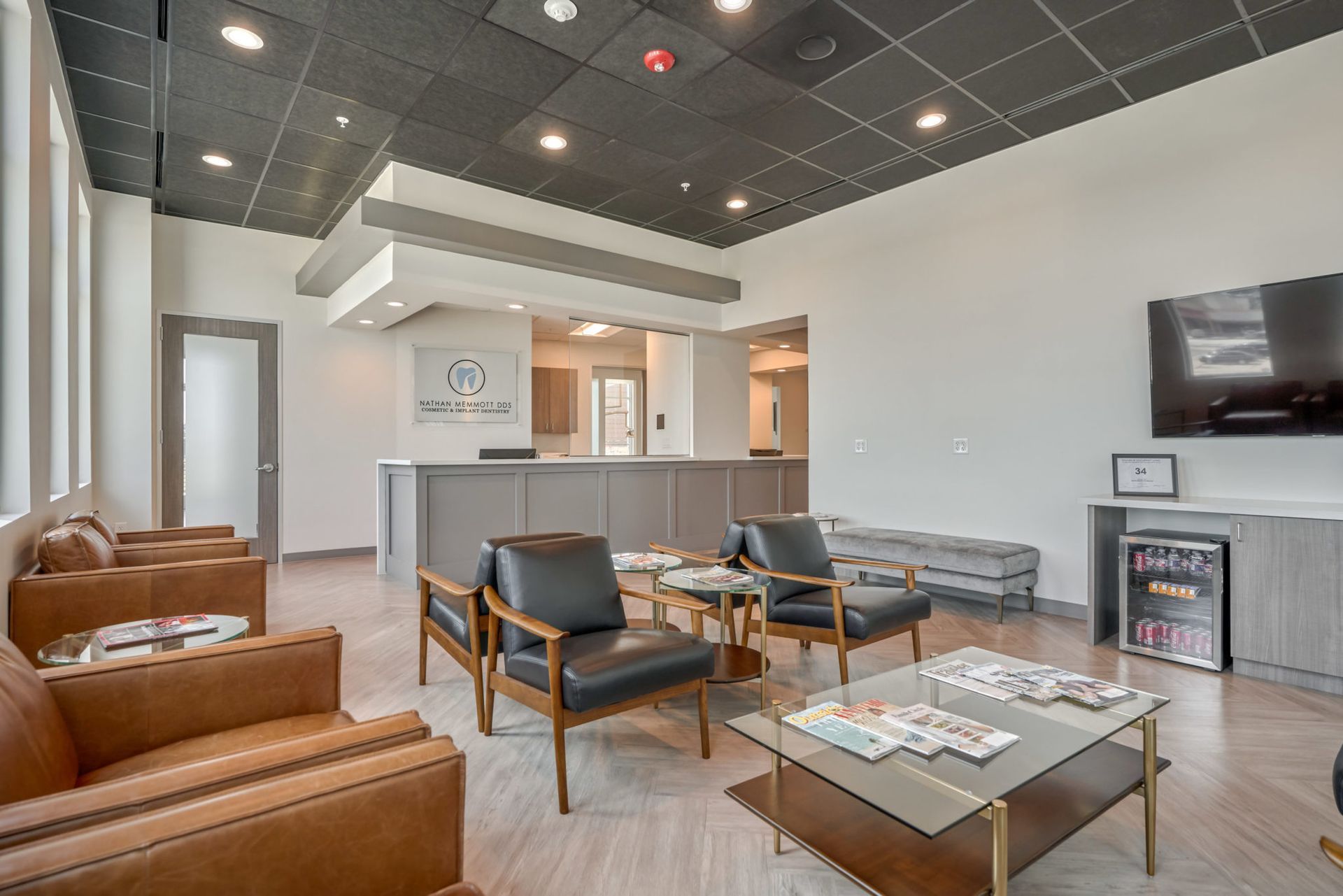 image of waiting room for x-rays Nathan Memmott DDS