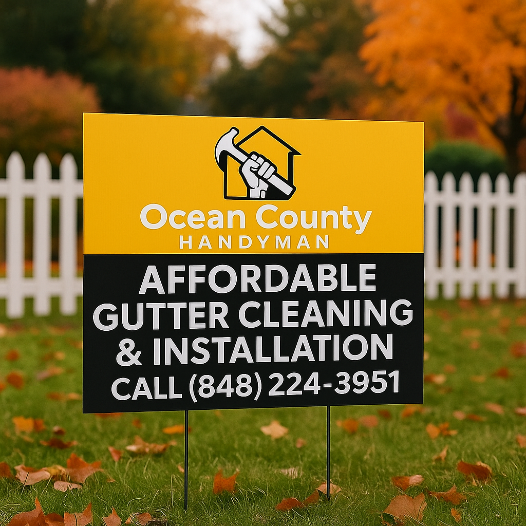 Yard Sign Sign For Ocean County Handyman Yard Sign Sign For Ocean County Handyman