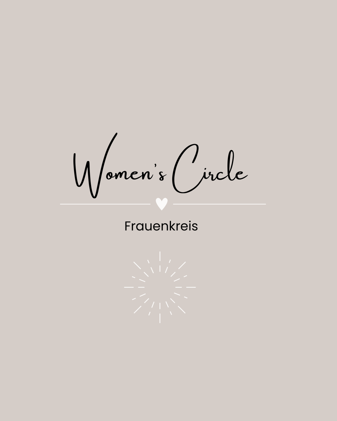 Frauenkreis, Women's Circle, Wohnzimmer, individuell, bei Dir zu Hause