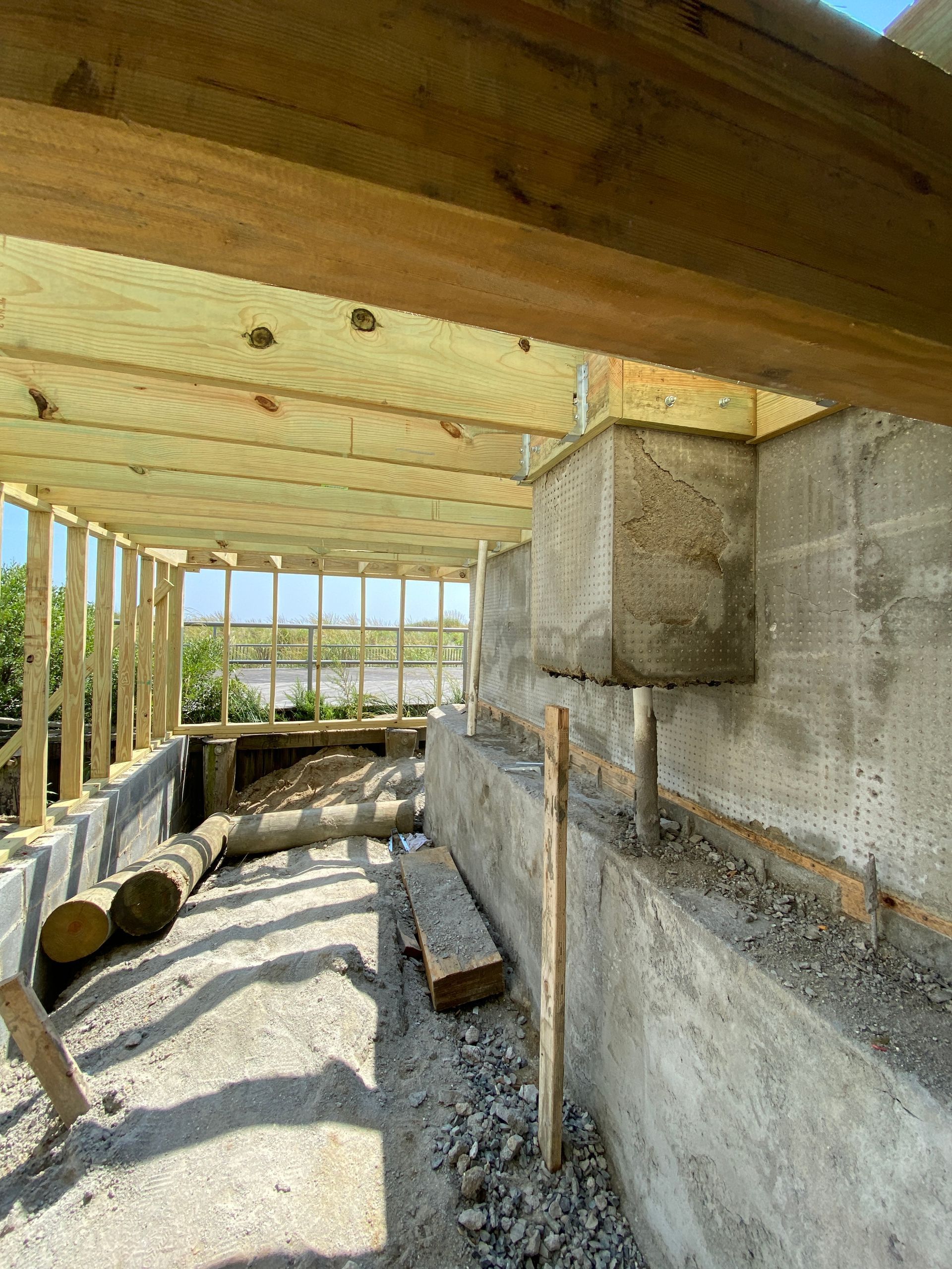 home construction outside