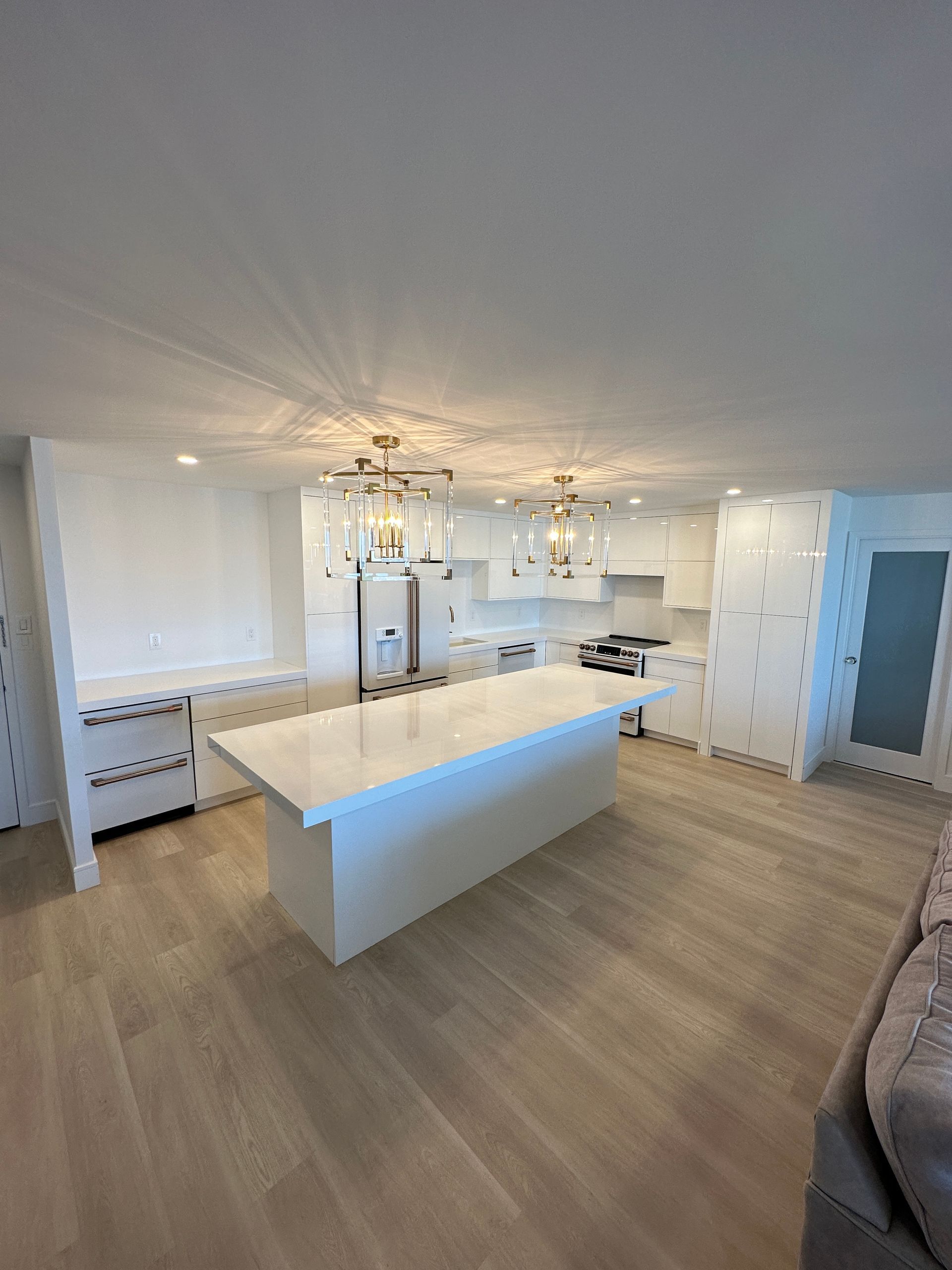 kitchen with countertop