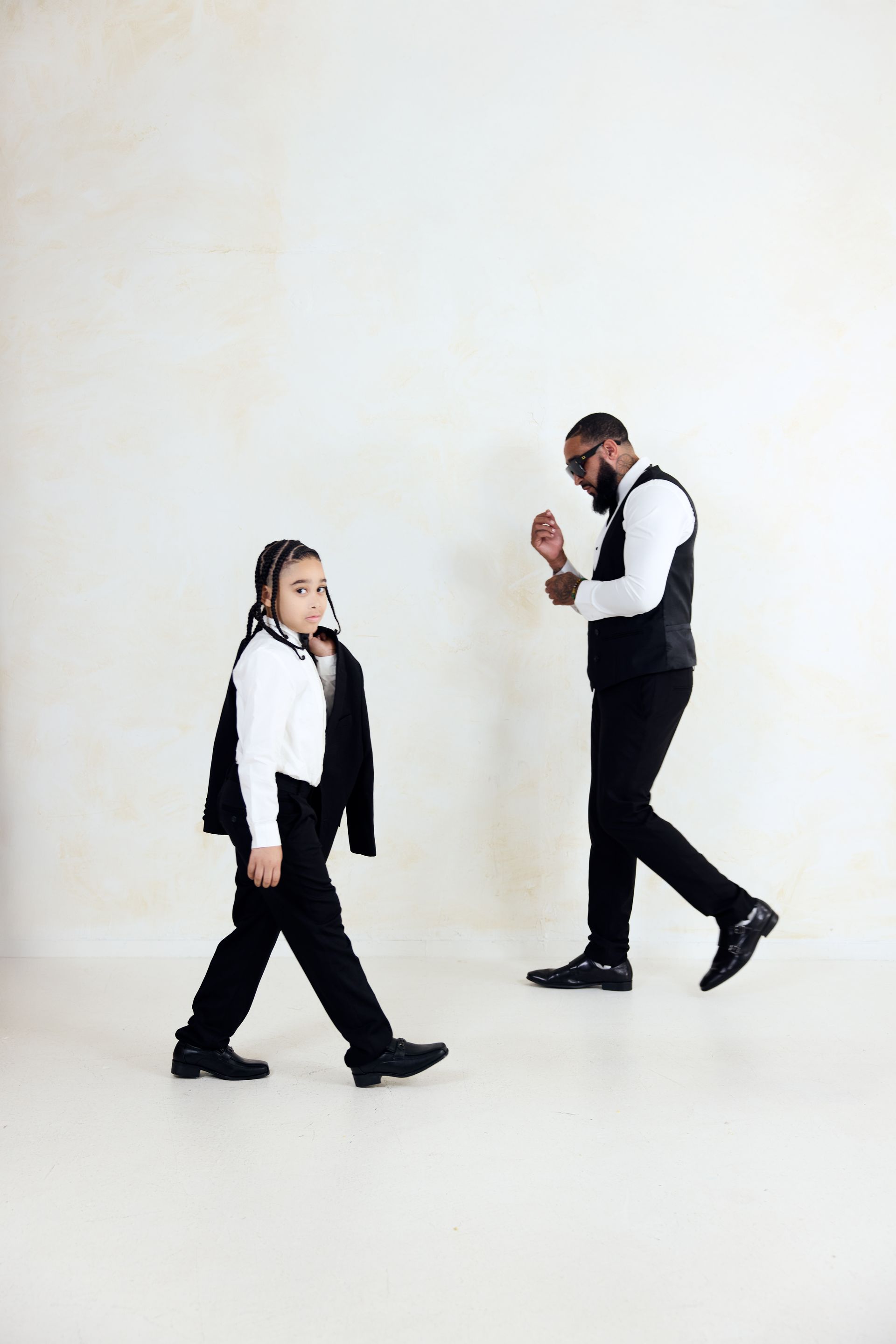 Ray Lyles and his son