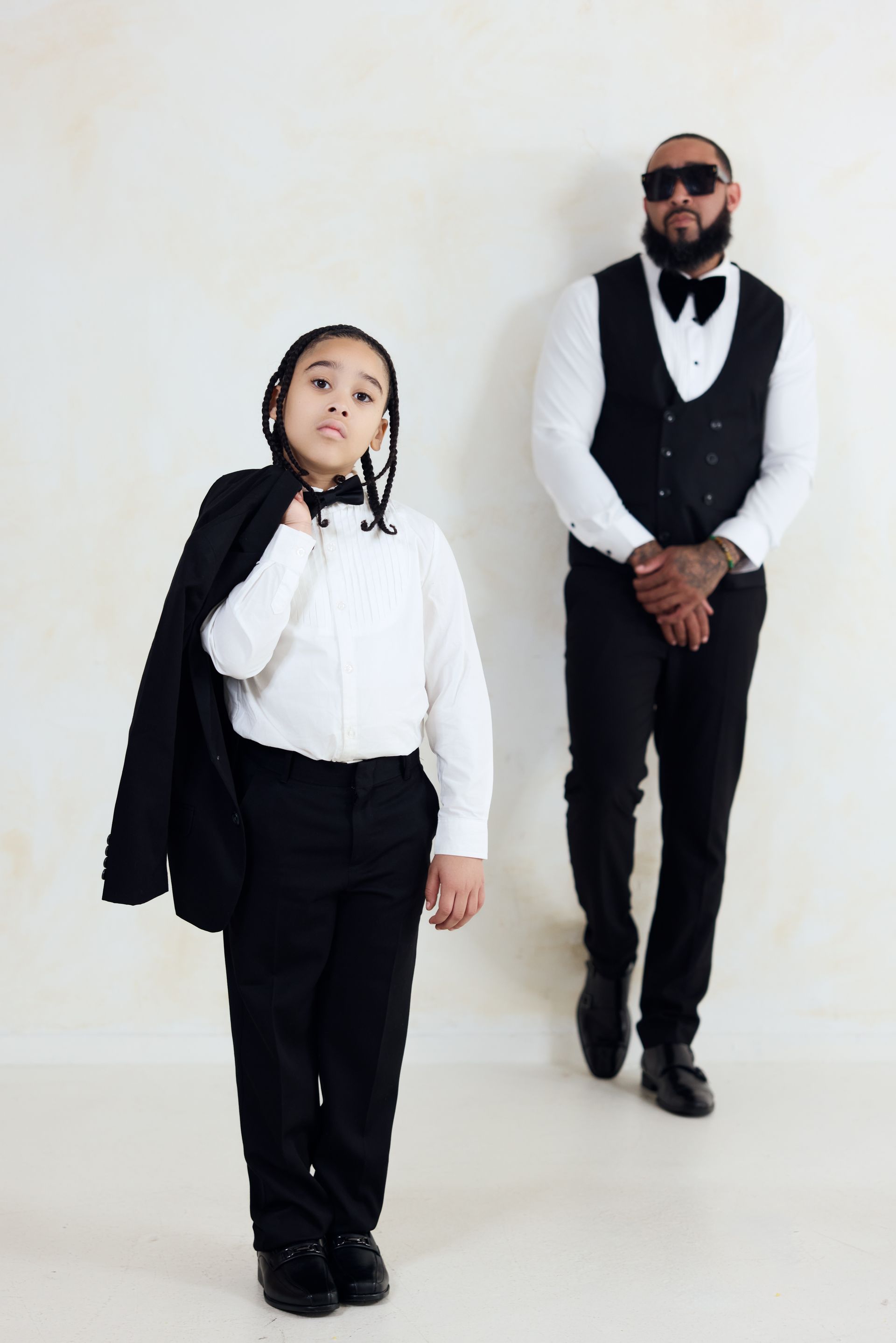 Ray Lyles and his son