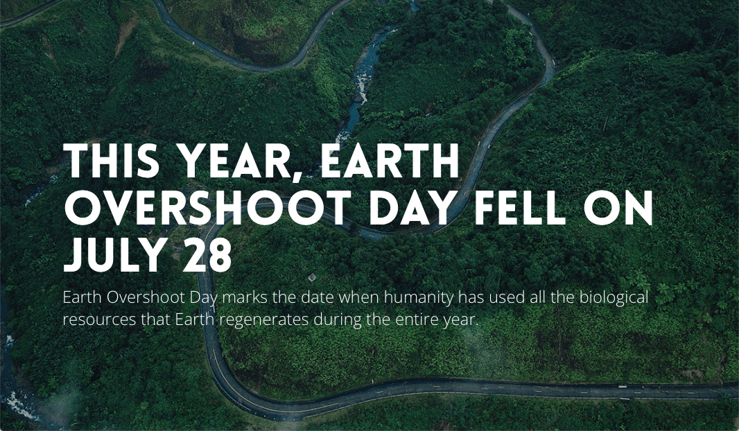 earth overshoot day 28 july 2022