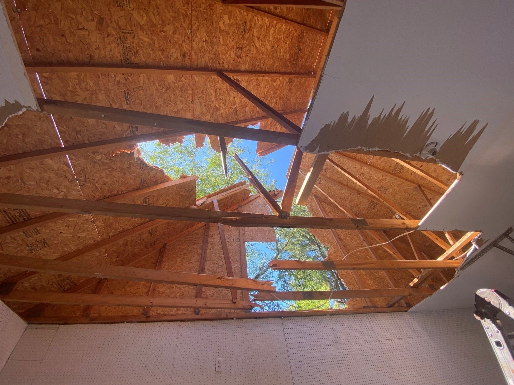 Broken Roof — Madison, WI — TOTL Construction, LLC