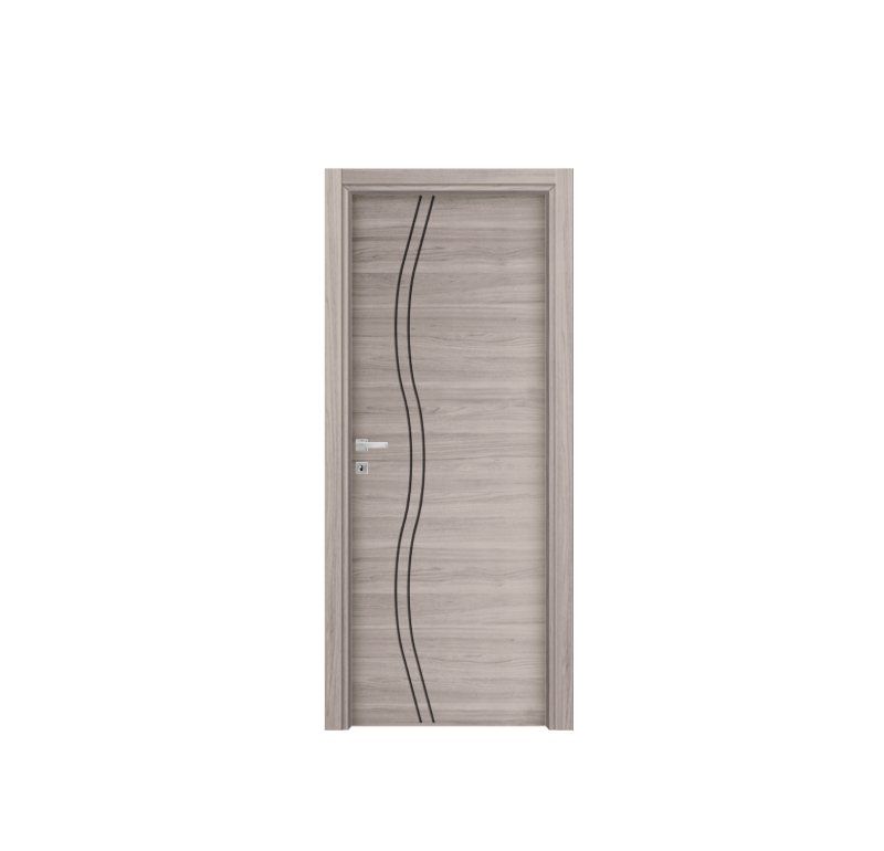 Porta con linee fluide