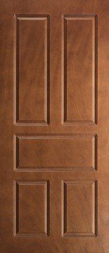 Portone blindato in legno