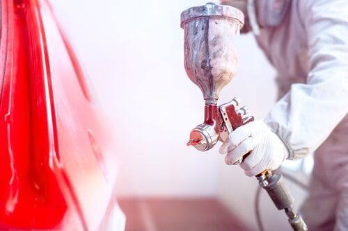 Vehicle Spray painter — Vehicle Spray Painting in Bundaberg, QLD