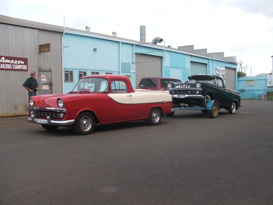 Two Vintage Cars — Vehicle Smash Repairs in Bundaburg, QLD