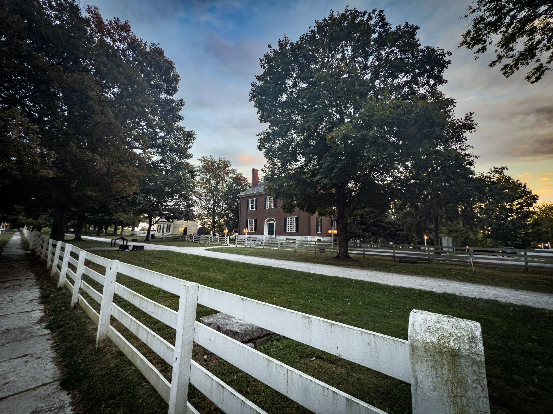 Scenic image of Shaker Village in Mercer County, KY