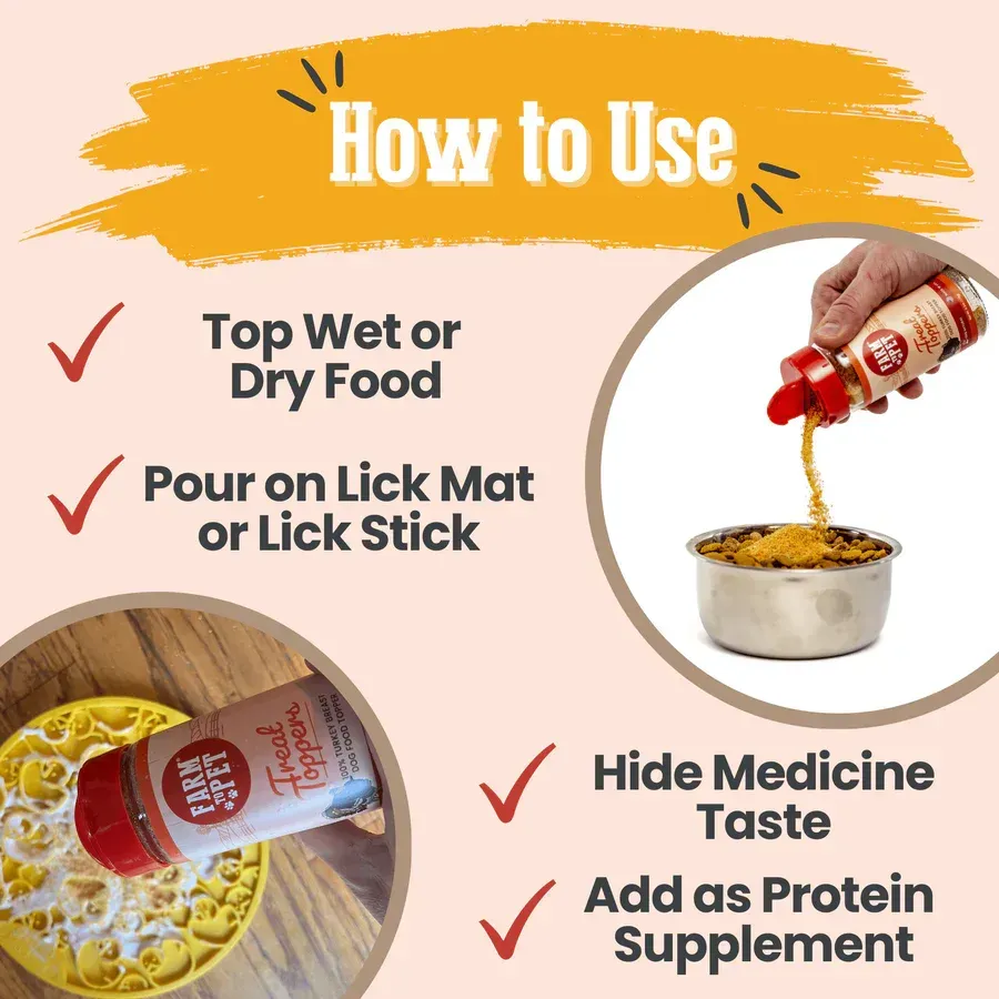 Turkey  Pet Food Toppers 4.7-oz Jar