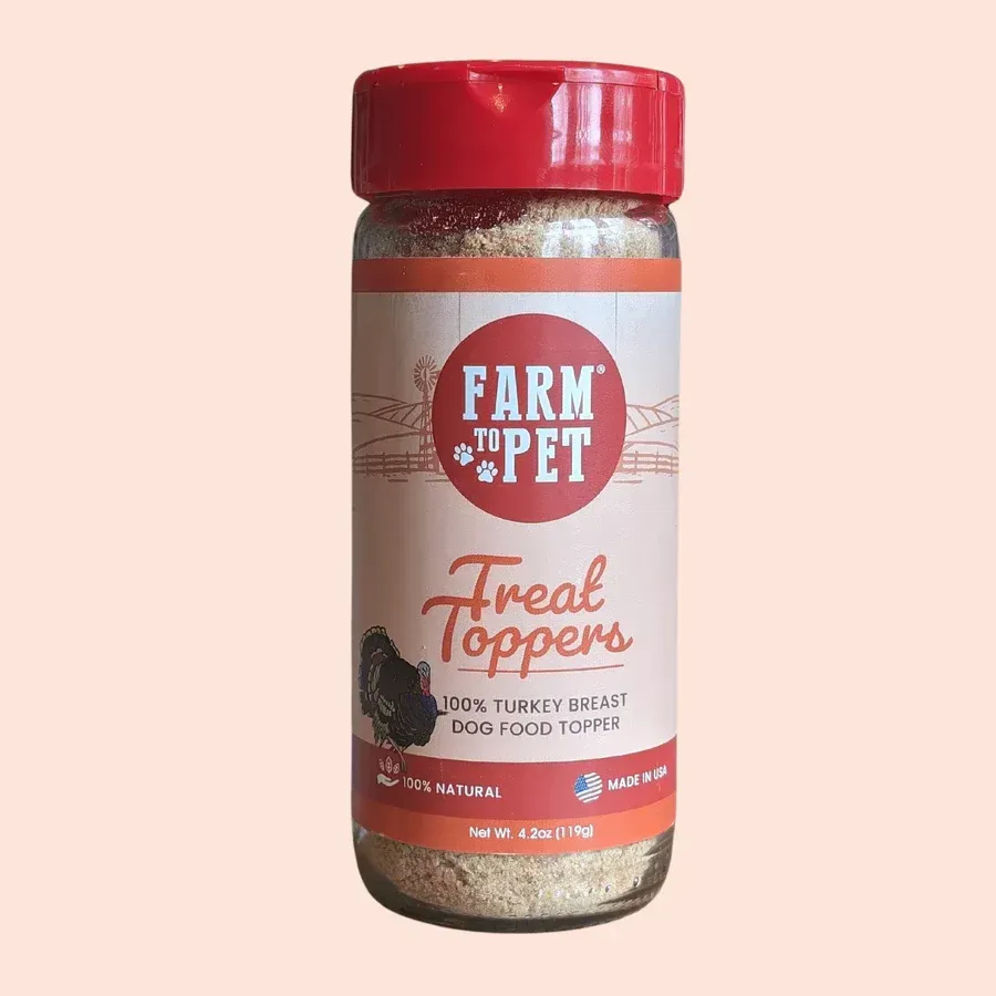 Turkey  Pet Food Toppers 4.7-oz Jar