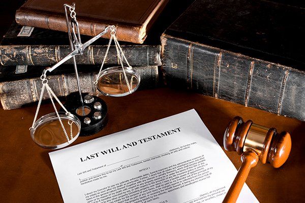 Document with Gavel and Justice Scales — New London, CT — McGarry Prince McGarry Law