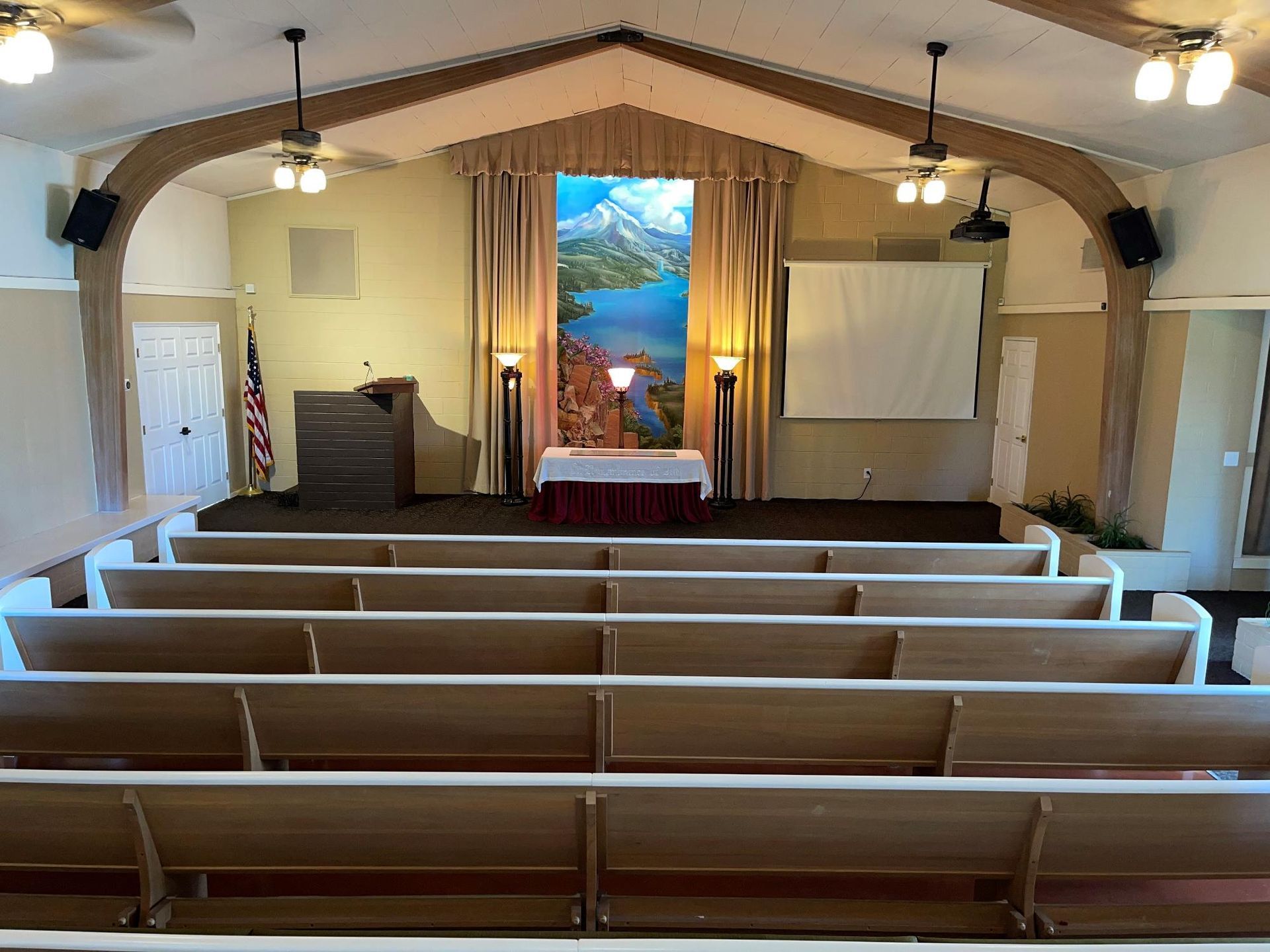 Chapel at Sierra View Funeral Chapel and Crematory in Carmichael, CA