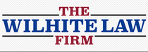 The Wilhite Law Firm logo in blue and maroon text on a light background