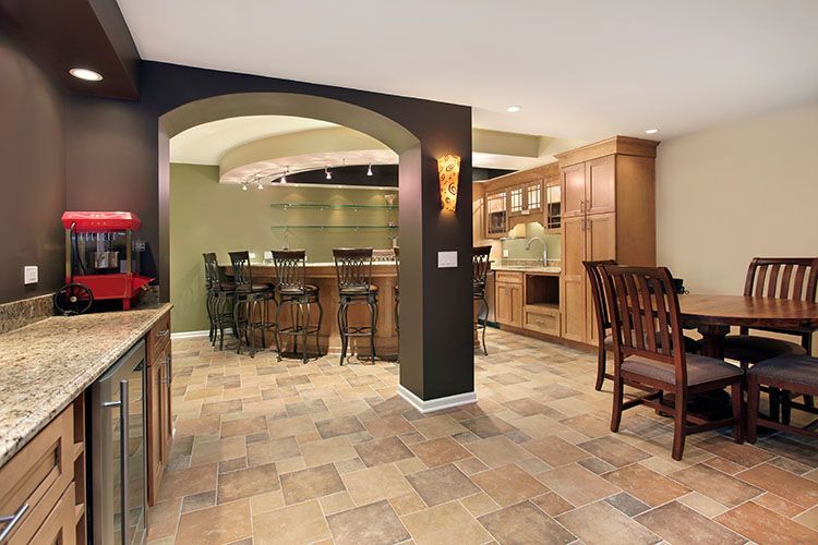 Basement Remodel After - Total Home Improvement