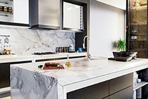 Quartz kitchen countertop - total home improvement