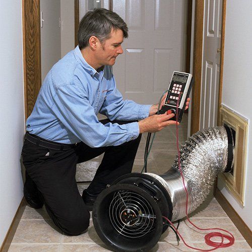 Marrs HVAC Blower Door and Duct Test Florida