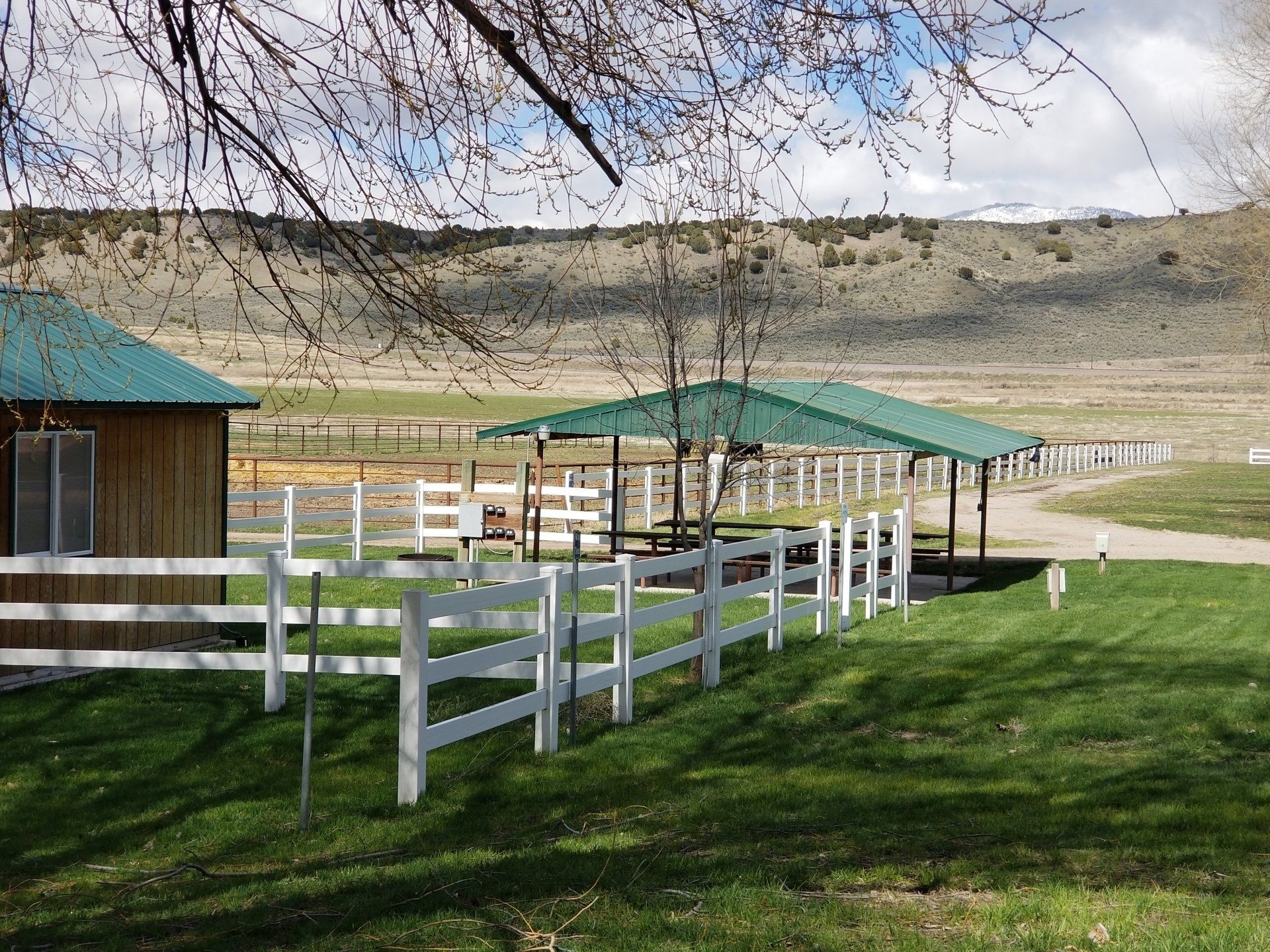 Tent space at Downata Hot Springs Campground