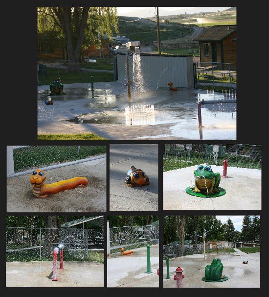 Kids Water Playground at Downata Hot Springs