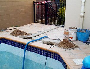 Pool Liner Repair ─ Swimming Pool Under Repair in Pensacola, FL