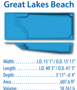 Vinyl Liners ─ Luxor Deep in Pensacola, FL