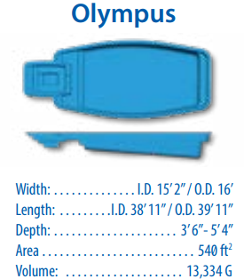 Vinyl Liners ─ Luxor Deep in Pensacola, FL