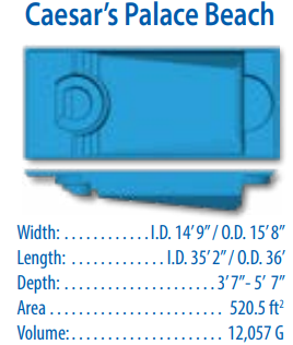 Vinyl Liners ─ Luxor Deep in Pensacola, FL