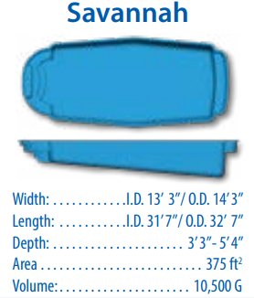 Vinyl Liners ─ Luxor Deep in Pensacola, FL