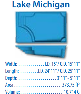 Vinyl Liners ─ Luxor Deep in Pensacola, FL