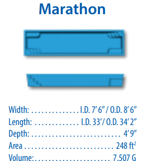 Vinyl Liners ─ Luxor Deep in Pensacola, FL