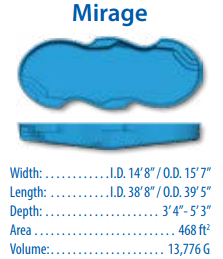 Vinyl Liners ─ Luxor Deep in Pensacola, FL