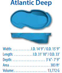 Vinyl Liners ─ Luxor Deep in Pensacola, FL