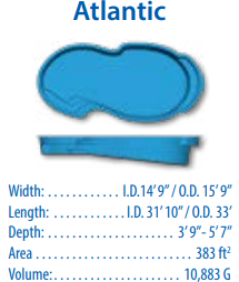 Vinyl Liners ─ Luxor Deep in Pensacola, FL