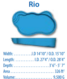 Vinyl Liners ─ Luxor Deep in Pensacola, FL